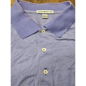 Peter Millar Polo Shirt Men’s Large Short Sleeve Golf Lightweight